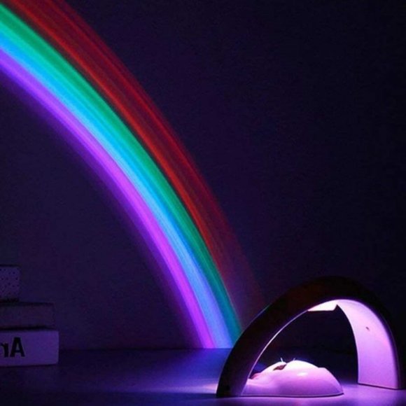 Rainbow Lamp Projector Kids Night Light New in Box! - Picture 6 of 15